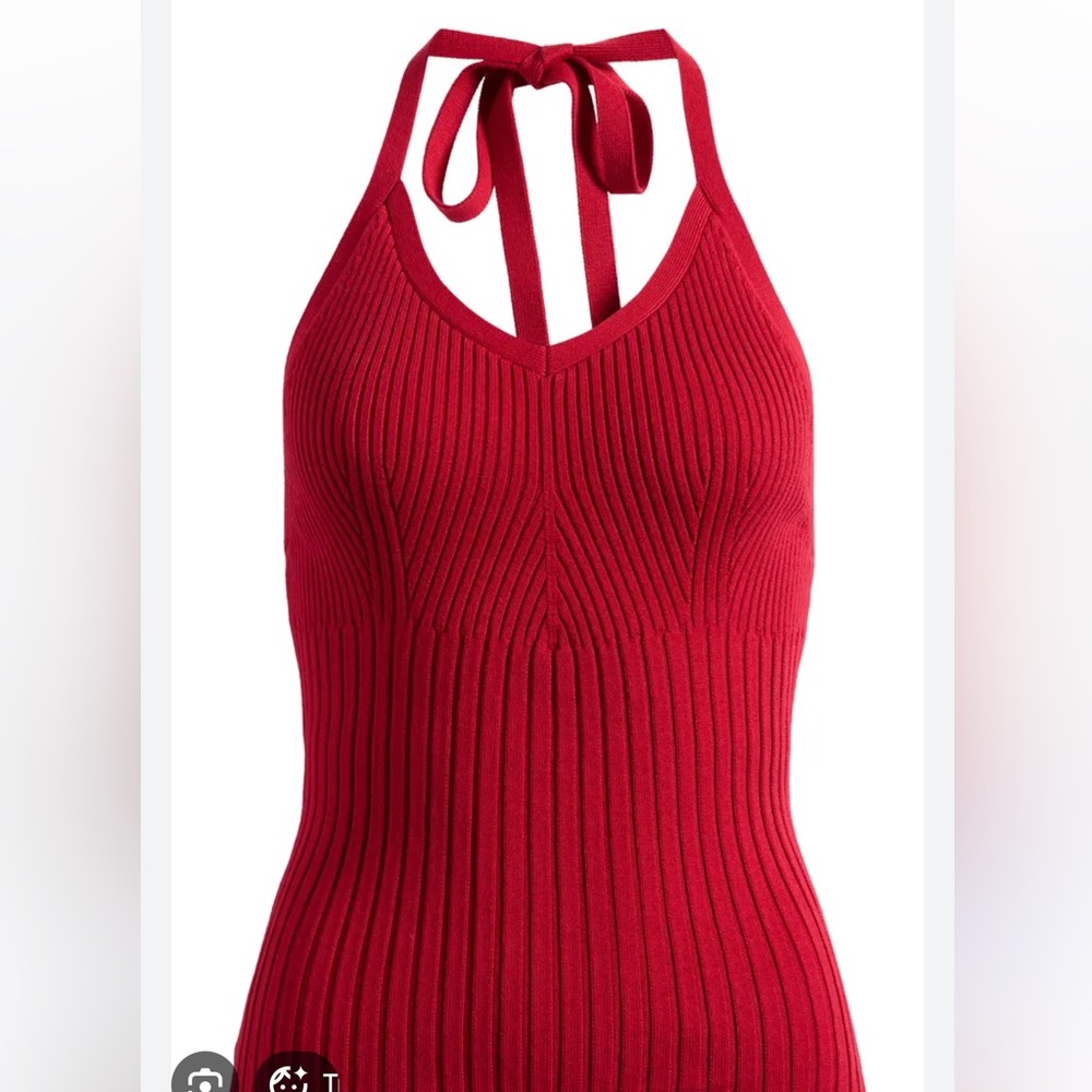 Reformation Delia Ribbed Halter - Picture 3 of 3